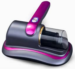 Aspirador De Pó Anti Acáro Luz UV Para Cama Sofá Sem Fio De Última Geração Elimina Ácaros E Pelos Bateria USB Silencioso Limpeza Profunda Portátil Eficiente, Utibom®