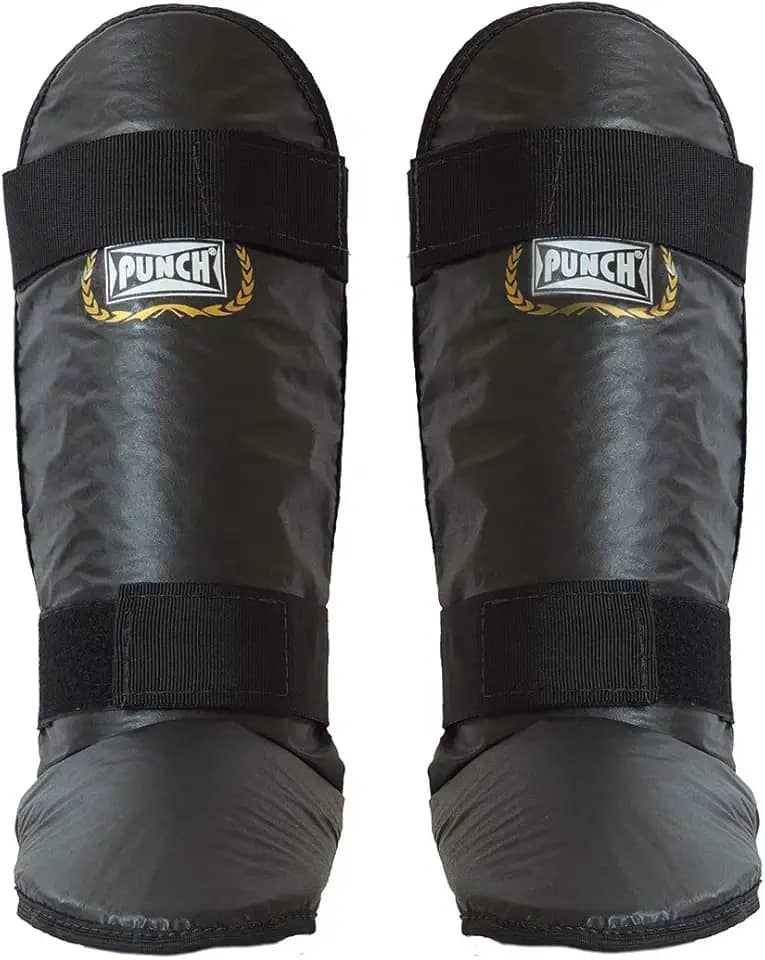 Protetor De Canela Com Pé - Preto E Branco Punch