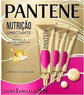 Ampola Capilar Pantene Pérolas Pro-Vitaminas Nutrição Umectante 45 ml