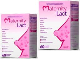 Maternity Lact 60cp Vitamina Gravidas Gestantes Lactantes Completa Kit 2