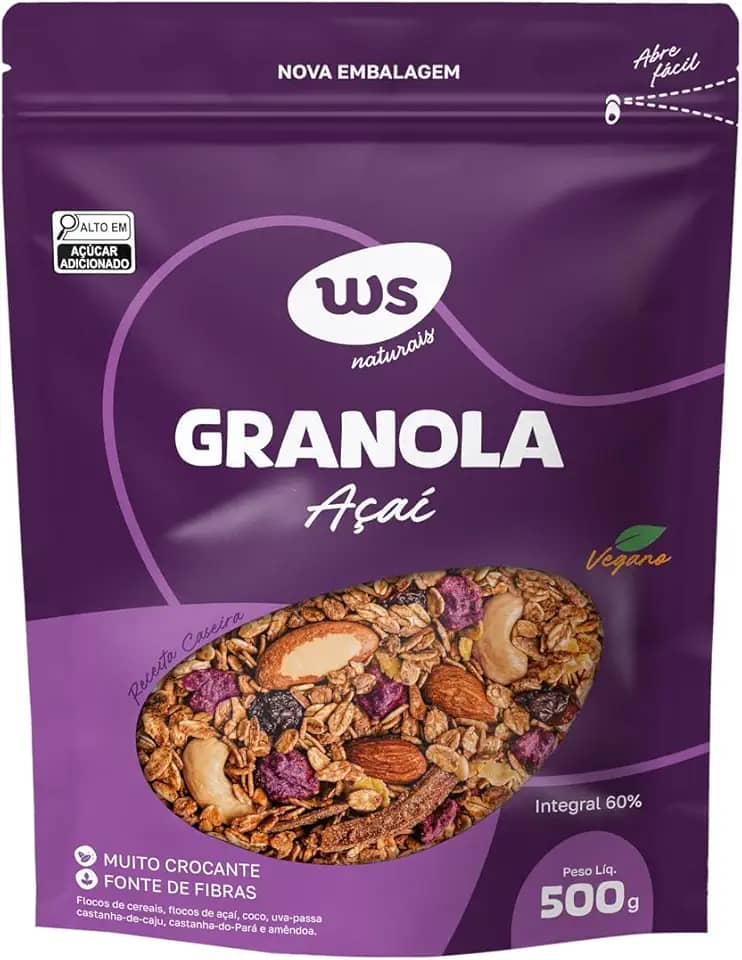 Granola + Açaí 500G