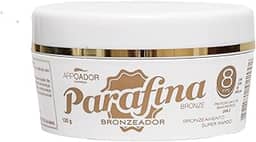 Parafina Bronze Bronzeador Solar Arpoador Fps 8 Bege 120 G