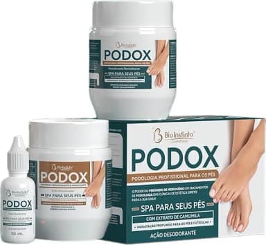 Bio Instinto Podox - Kit Podologia Tratamento Spa para os Pés (3 Produtos)