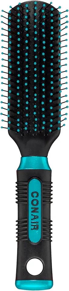 Conair Escova de cabelo desembaraçadora Salon Results – Para homens e mulheres, todos os tipos de cabelo com cerdas de nylon