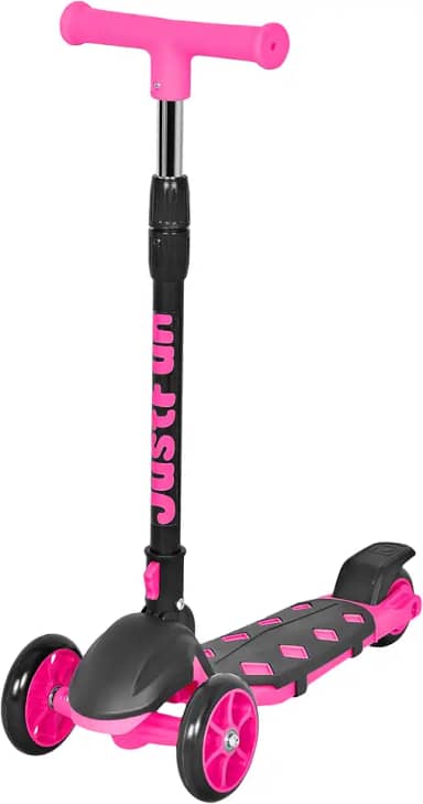 HOLTTER Patinete Infantil 3 Rodas Ajustável Dobrável Com Freio Traseiro Para Crianças, Meninos e Meninas