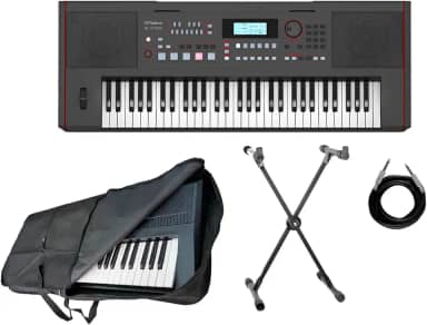 Teclado Roland Arranjador E-x50 61 Teclas C/Capa E Suporte
