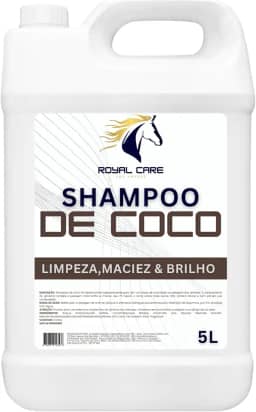 Shampoo De Côco 5 Litros De Cavalo Glicerinado Royalcare