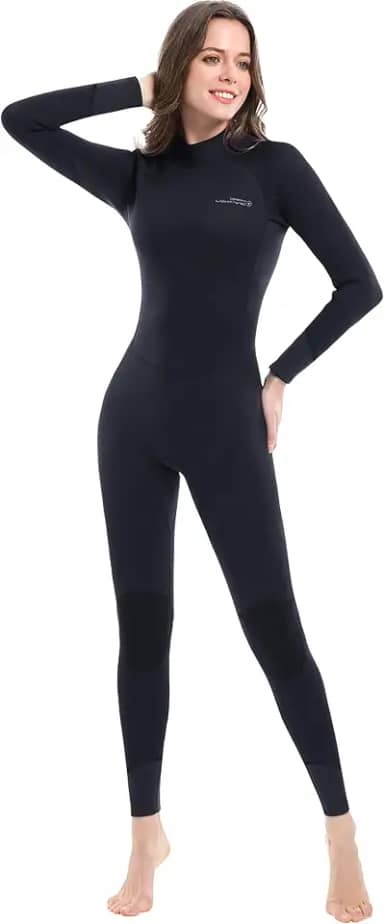 Wetsuits for Men and Women, Mens/Womens Wet Suit for Cold Water, 3/2mm Wetsuit for Diving Surfing Snorkeling Kayaking Water Sports