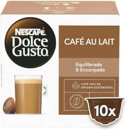 Dolce Gusto Nescafe Café Au Lait 10 Cápsulas- embalagem variável