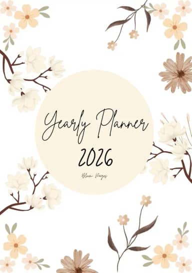 Digital Planner For 2026 (English Edition)