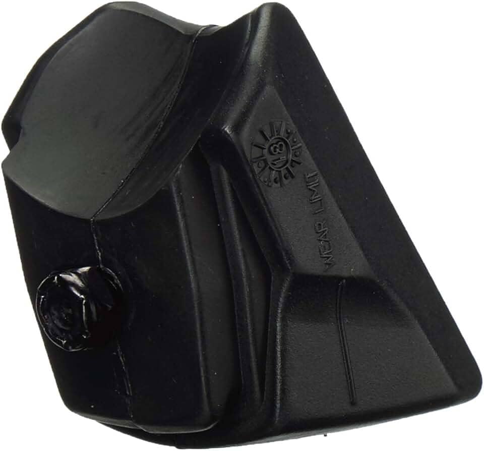 Rollerblade Patins de freio padrão em linha (pacote com 1), preto