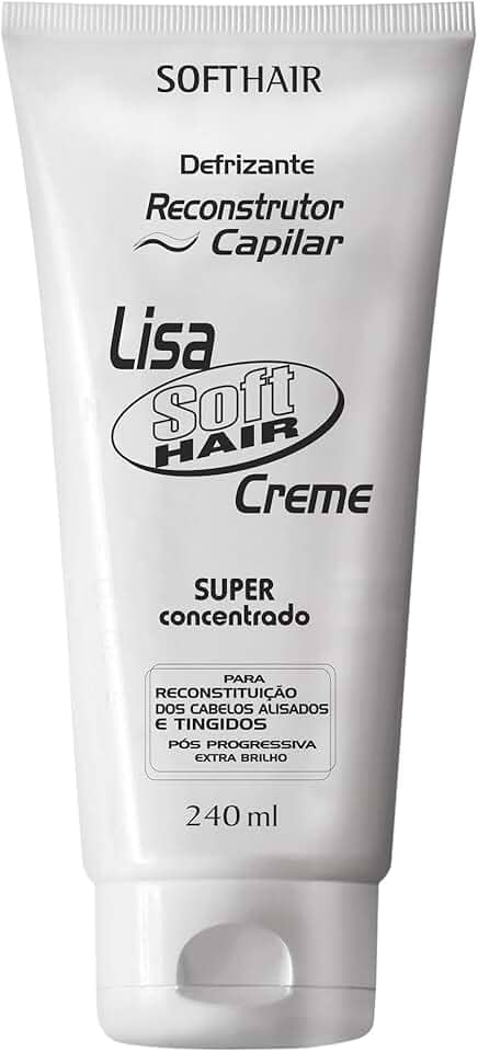 Soft Hair Defrizante Reconstrutor Lisa Creme (Pequeno)