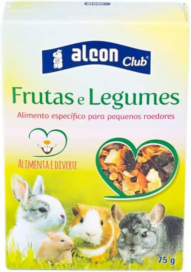 Ração Alcon Roedores Frutas Legumes - 75g