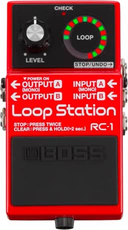 Rc-1 | Pedal compacto Loop Station Boss Rc-1