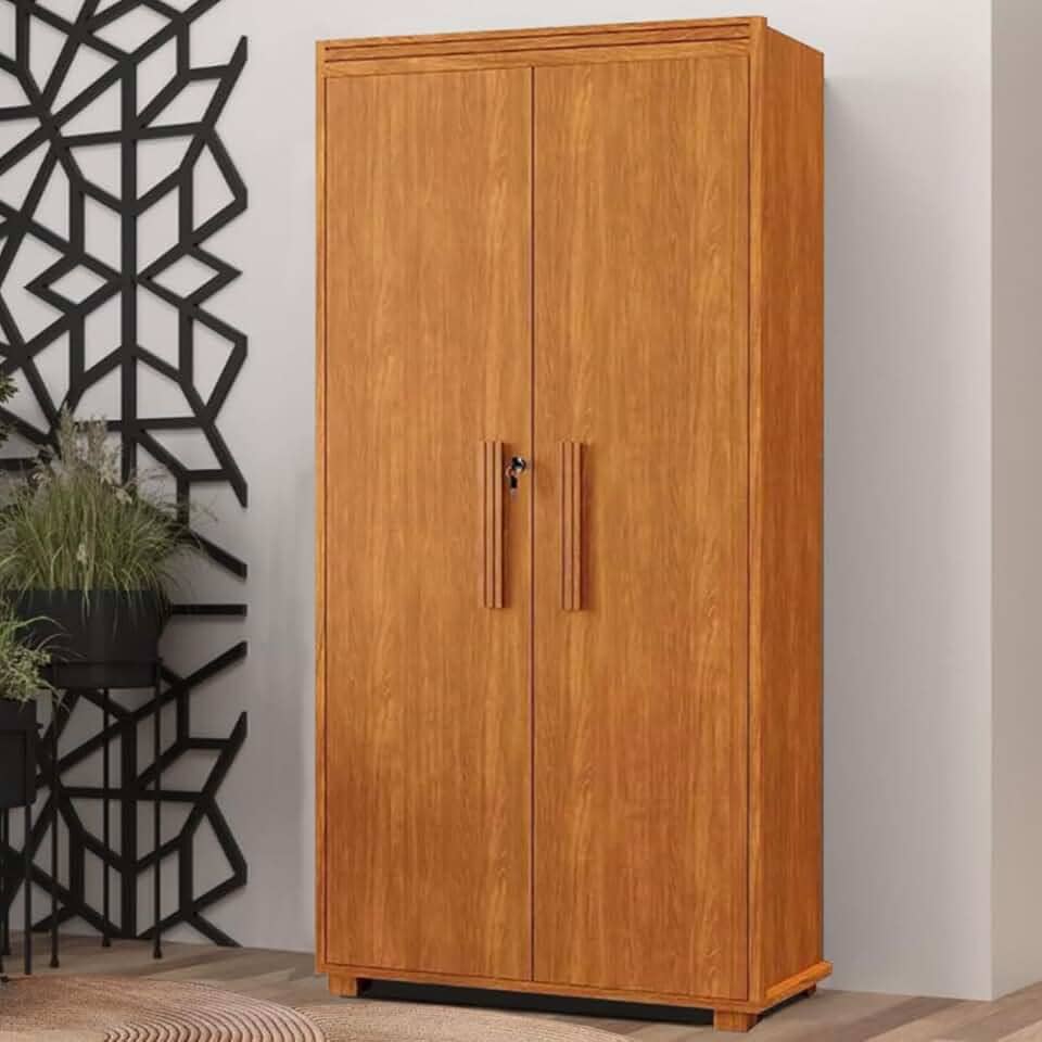 Armario Multiuso Com Chaves em MDF Nature Moderno