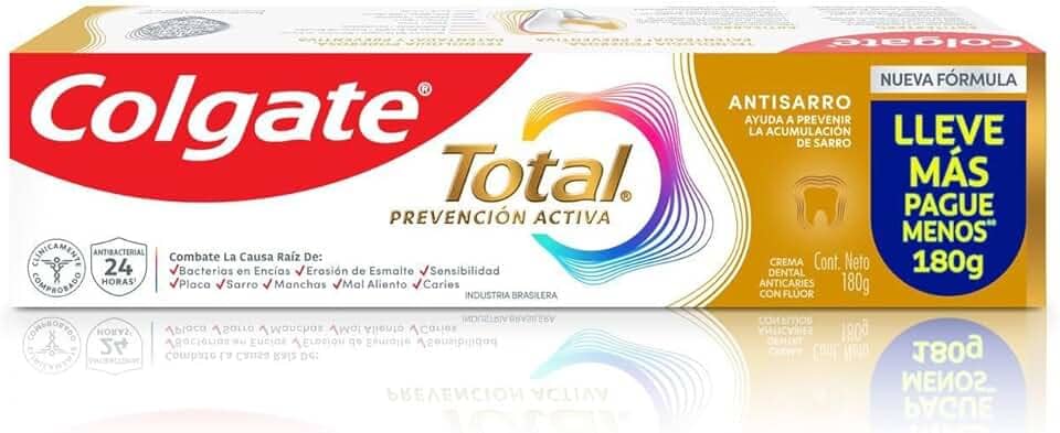 Creme Dental Colgate Total Anti Tártaro 180g