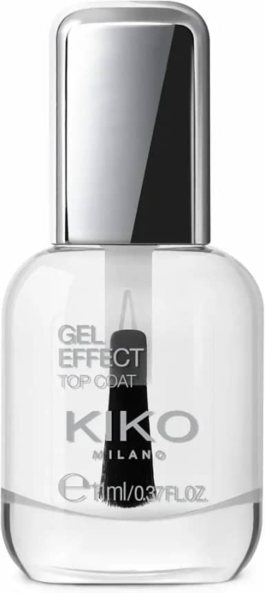 KIKO MILANO, New Gel Effect Top Coat, Esmalte Finalizador de Unhas com Efeito Gel, Incolor