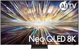 Samsung AI Big TV 75' Neo QLED 8K 75QN800D 2024, Processador com AI, Upscaling 8K AI, Mini LED, Painel até 165hz, Alexa Built-in