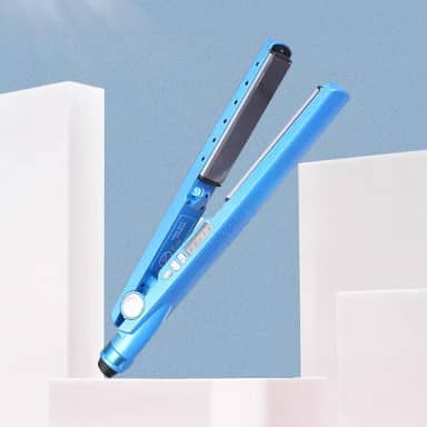 Chapinha Nano Titanium Pro Profissional Bivolt Com Aquecimento Ultrarrápido Até 450°F – Placas De Titânio, Tecnologia Iônica E Resultado De Salão Em Casa