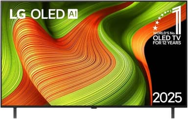 Smart TV 4K 55" LG OLED Processador α8 AI Ger2 Painel 120Hz Slim Design G-Sync FreeSync Dolby Vision Dolby Atmos WebOS 25 - OLED55B5PSA
