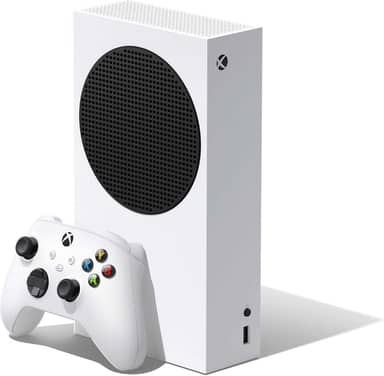Microsoft Xbox Series S 512 GB All-Digital Console de jogos + 1 controle sem fio Xbox, branco - resolução de 1440p, até 120 FPS, 802.11ac 2x2 WiFi - WEPGPY HDMI Cabo