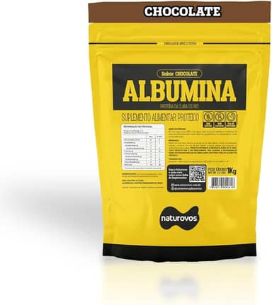 Naturovos Albumina Chocolate 1Kg -