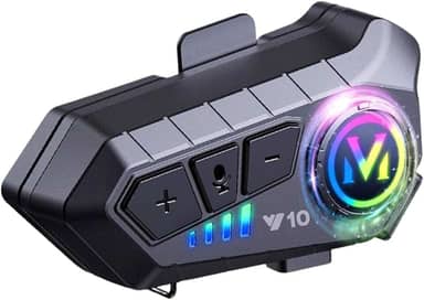 Fone Bluetooth Para Capacete de moto Headset Bluetooth Rbg Intercomunicador Para Capacete Comunicador Bluetooth Para Moto Sem Fio