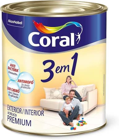 3 EM 1 BRANCO 900ML - CORAL