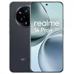 Celular Realme 14 Pro+ 5G, Tela OLED 6,83' 120Hz, Dual SIM, Câmera Tripla 50MP com OIS, 256GB, 12GB Cinza