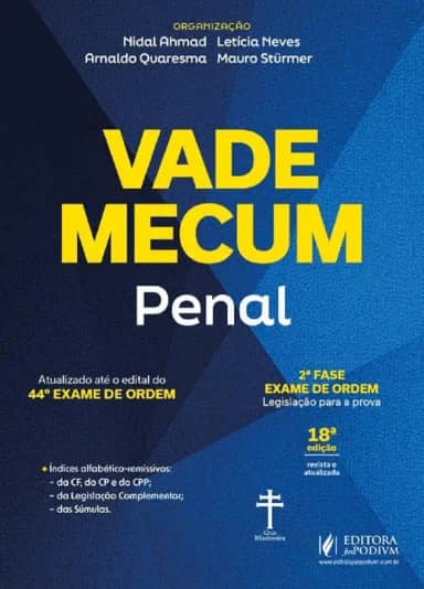Vade Mecum Penal - 44º Exame de Ordem - 18ª Edição (2025)