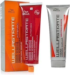 Kit Creme Alisante de Cabelo Intenso + Loção Neutralizante Wellastrate