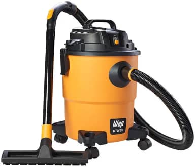 WAP Aspirador de Pó e Água Barril GTW 20, Compacto, 20 Litros, com Filtro Lavável, 160mbar 1600W 220V