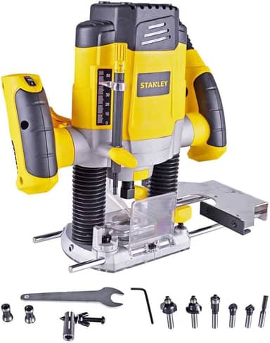 Stanley Tupia de Colunas com Sistema de Extração, com 6 Fresas e Pinças, Potência 1200W, Modelo SRR1200, 220V
