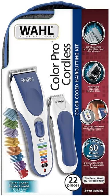 Kit Máquina/Aparador WAHL Color Pro Cordless