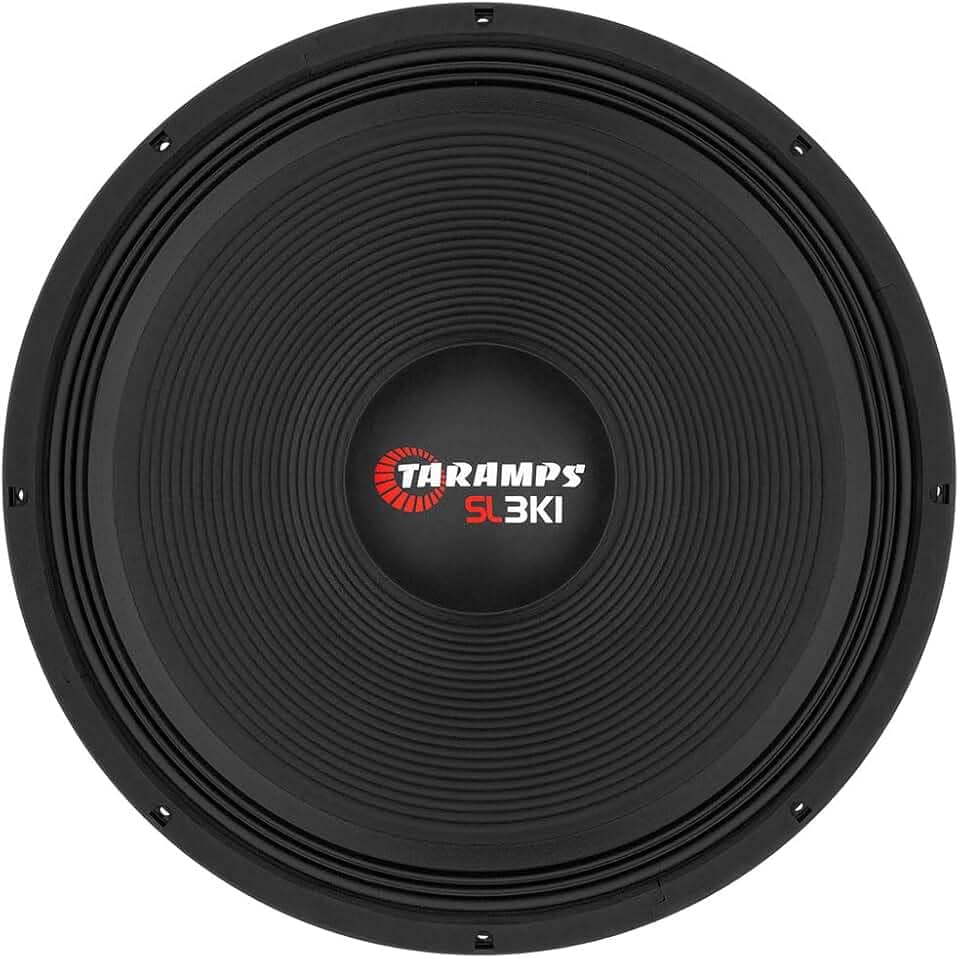 Alto Falante 18 SL 3K1 4 ohms 1550 W RMS 18 Polegadas Taramps Som Automotivo