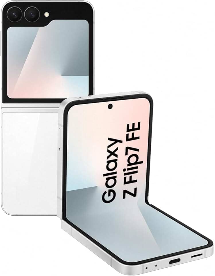 Samsung Galaxy Z Flip7 FE 5G, 128GB 8GB RAM Tela 6,7", Galaxy AI - Branco