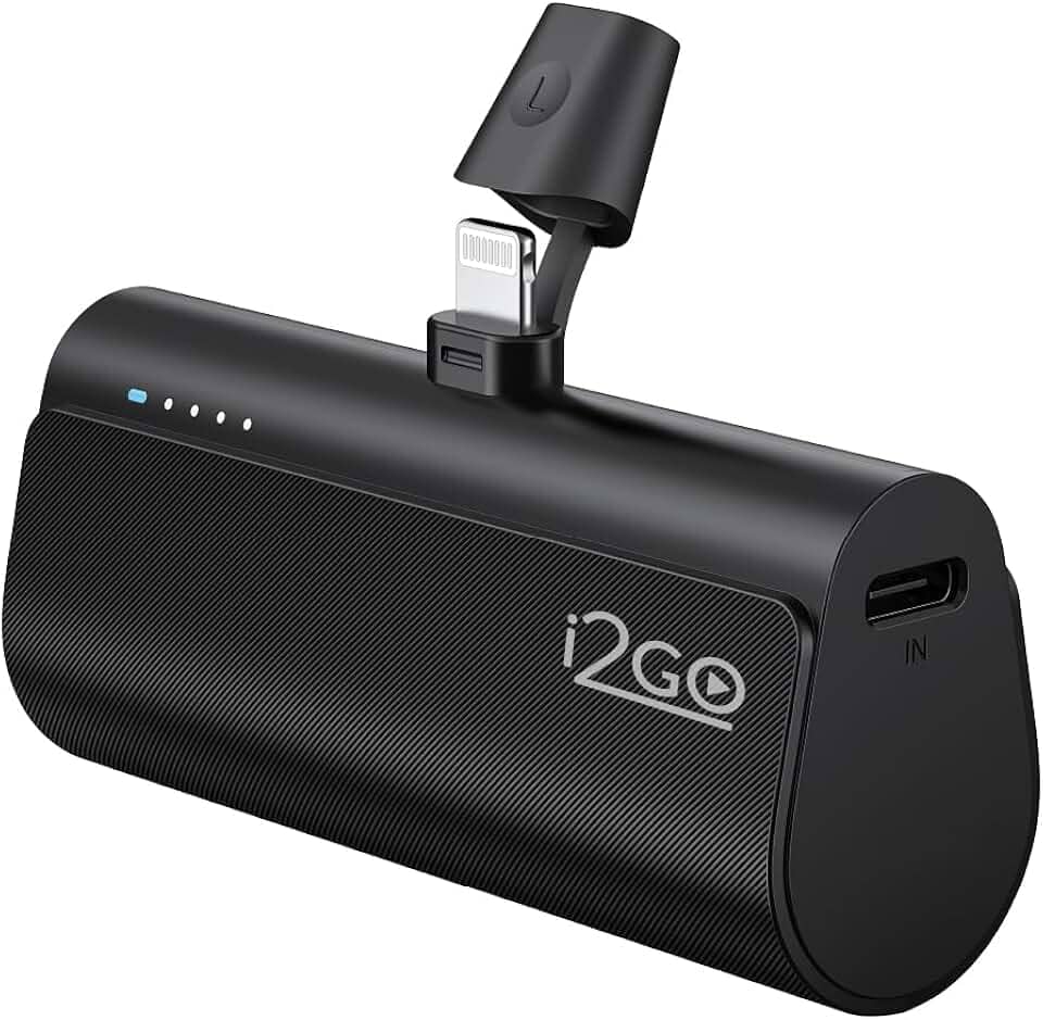 Carregador Portátil (Power Bank) i2GO Pocket 5000mAh - Modelo Lightning- Bivolt
