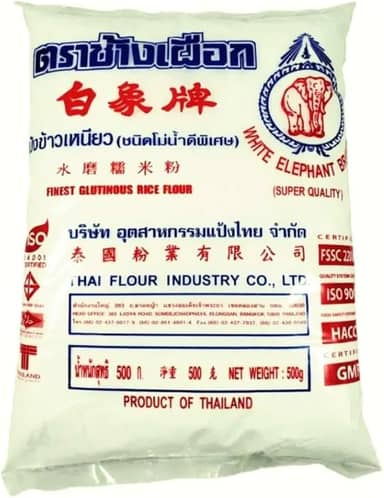 Farinha de Arroz Moti em Pó 500G Thai Flour
