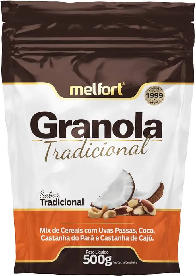 Granola Tradicional 500 Gramas a melhor do Brasil