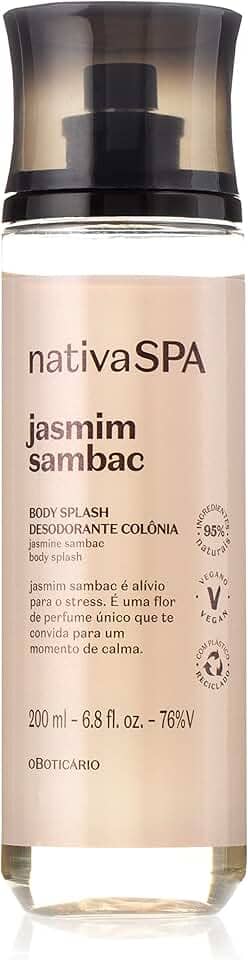 Body Splash Colônia Nativa SPA Jasmim Sambac 200ml