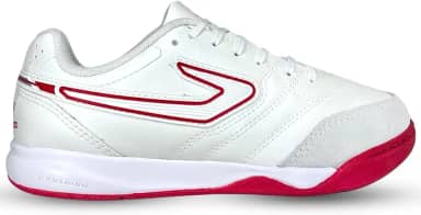 Chuteira Topper Maestro Club V Fsal Branco/Vermelho