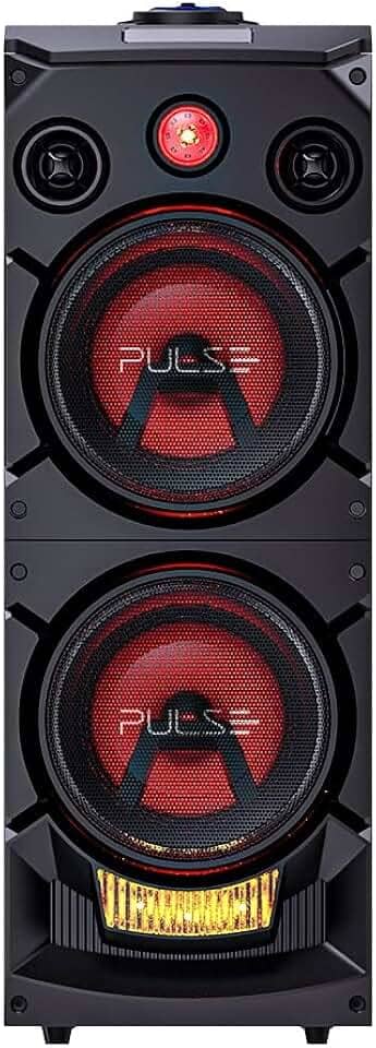 Caixa de Som Torre Storm 8Pol. 1000w Rms Bt/Fm/P10 Pulse - SP509