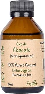 Óleo vegetal de Abacate 100% Puro e Natural 100ml