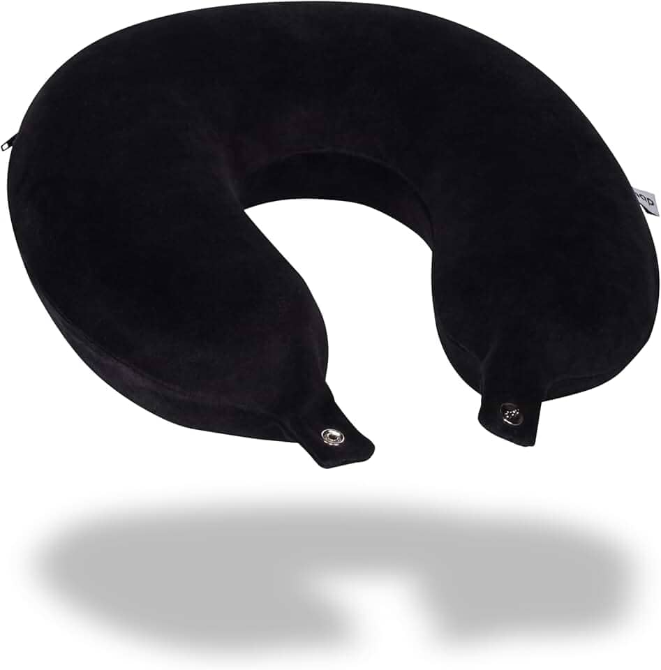 Travesseiro Almofada Nasa para Viagem Pescoço com Botão Ultrafresh Nap