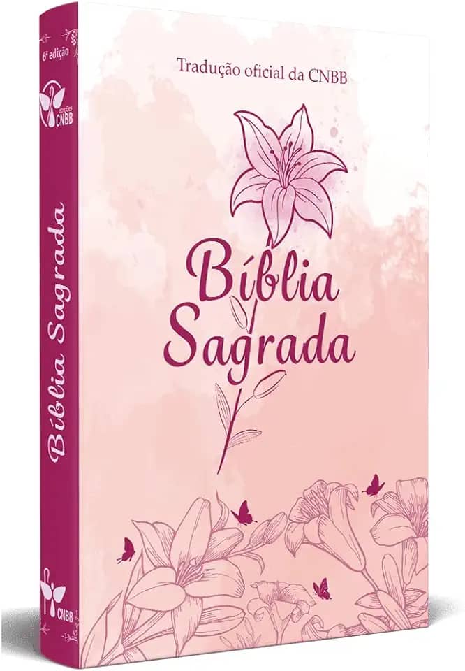 Bíblia sagrada tradução oficial - Lírio - Capa feminina