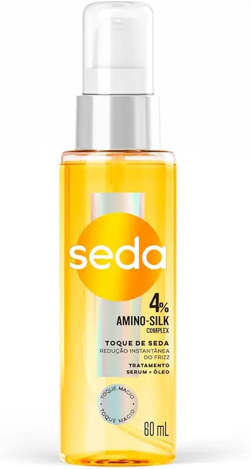 Toque de Seda Sérum Óleo Tratamento 4% Amino-Silk Complex 60ml