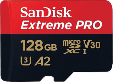 Cartão de Memória 128GB Sandisk Micro SD Extreme Pro UHS-I - SDSQXCD-128G-GN6MA
