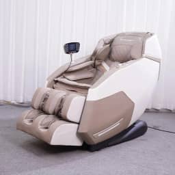 Poltrona de Massagem Elétrica 3D Marvin Reclinação Gravidade Zero Tela LCD PU Preto G94 - Gran Belo