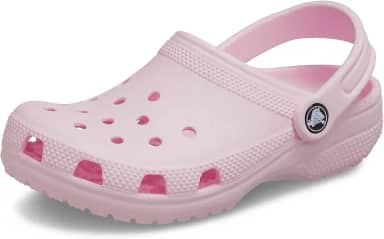 Sandália crocs classic clog kids pink milk