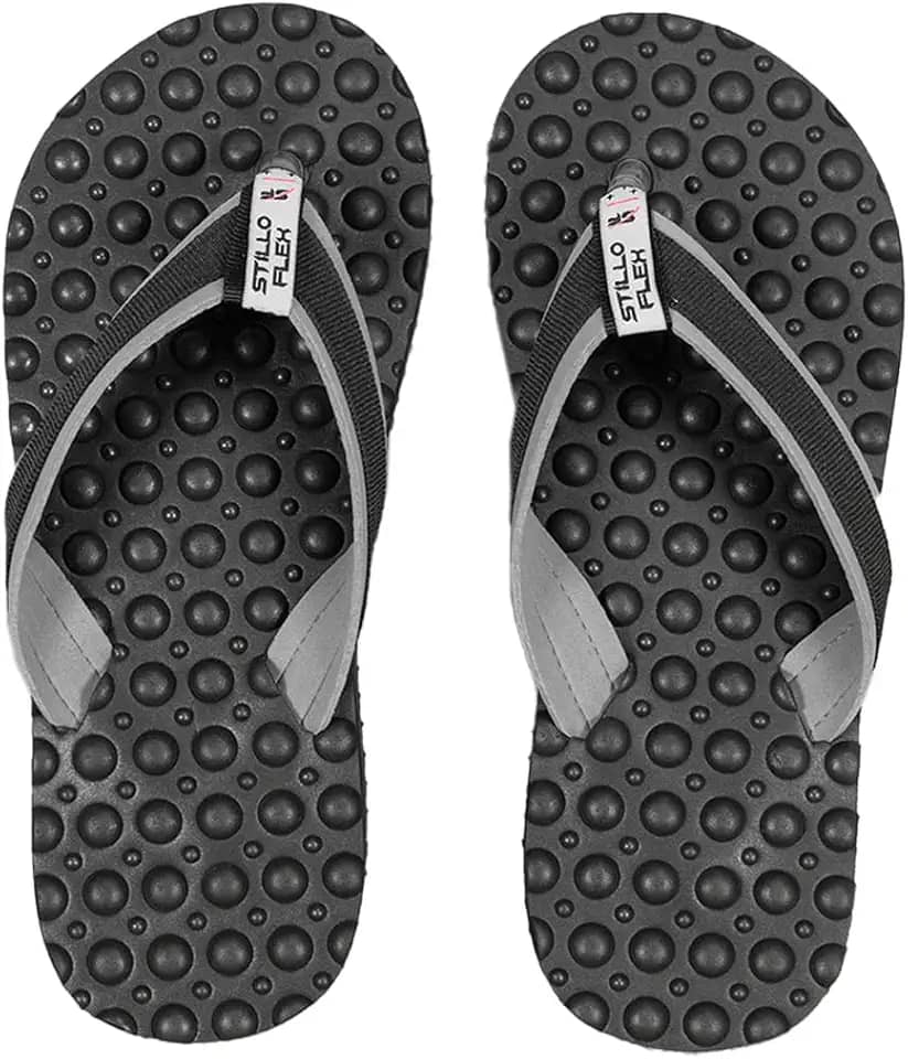 Chinelo Feminino Anabela Stilloflex Anatomico Ortopedico Para Esporão e Fascite Plantar Antiderrapante Massageador